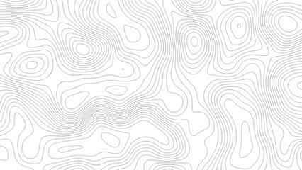 Topography vector background, banner. Imitation of a geographical map, contour lines. Modern design with topographic wavy pattern design.paper texture Imitation of a geographical map shades	
