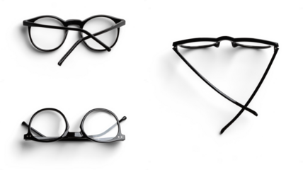 Set of Reading Glasses with Black Frame