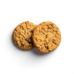 Two Chocolate Chip Cookies