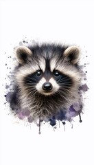 Obraz premium Waschbär