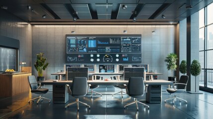 Modern Control Room Interior Design