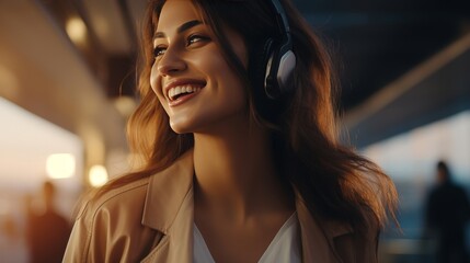 Dedicated female call center operator providing exceptional customer support services