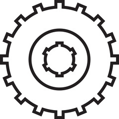 Cogwheel and Gear Icon
