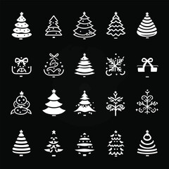 Christmas Icon and Elements Collection 