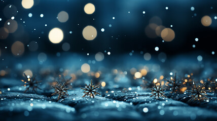 Christmas and New Year holiday background. Xmas greeting card. Christmas gifts on black background top view