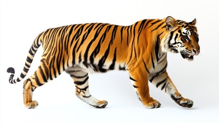Fototapeta premium Striped Tiger Walking
