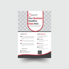 Modern Corporate flyer design template set, professional business flyer layout,Brochure design.

