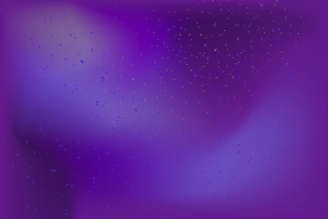 Abstract horizontal background of galaxy with a night shining starry sky. Vector illustration	