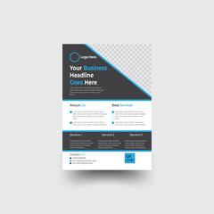 Brochure design, modern layout, flyer in A4,Corporate business flyer template design, Business flyer 