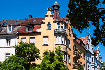 Obraz premium Konstanz, Hausfassade 3