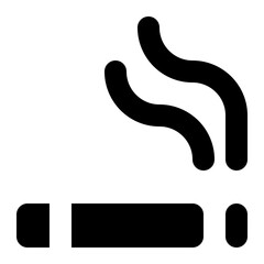 Cigarette Smoke Icon