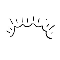 Cartoon Doodle Bomb Explosion 