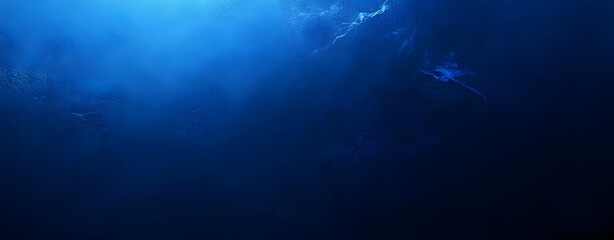 Naklejka premium Dark Blue Gradient Background With Noise Texture