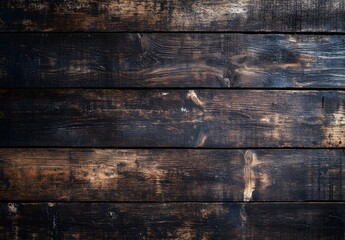 Dark Brown Wooden Plank Texture Background
