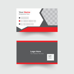 Creative and Clean Business Card Template,Set of modern business card print templates,
Personal visiting card,double sided business card design template.
						
	
