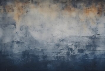 Obraz premium Grunge Texture Background: Dark Grey, Blue, Beige