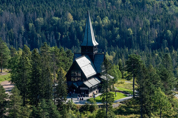 Norwegian Church in The Woods
