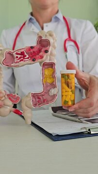 Treatment and prevention of constipation and diarrhea. Intestinal microflora and probiotics