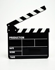 Obraz premium 白のカチンコ