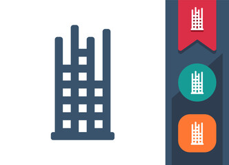 Construction, Real Estate Icon