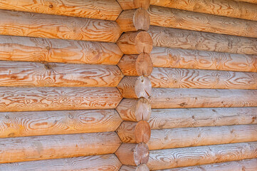 wooden house wall