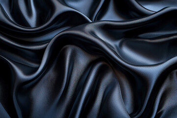 Obraz premium Black Satin Background