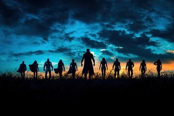 Superhero Background