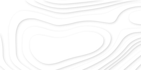 Abstract modern 3d Paper cut white background .white waves background ,paper art style, flyers posters prints .geometric background overlap layer.	
