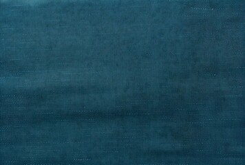 Seamless Blue-Green Denim Fabric Texture