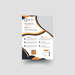 
Modern Corporate flyer design template set, professional business flyer layout, Brochure design.

