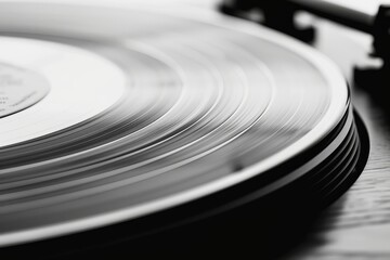 Vintage Vinyl on Pristine White