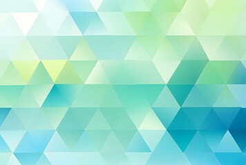Abstract Light Blue Teal Geometric Triangle Background