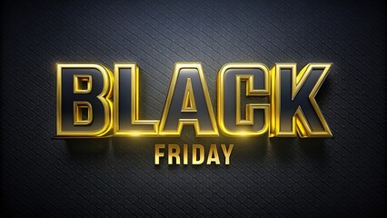 Black Friday Abstract Background