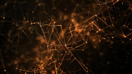 Abstract connect network background