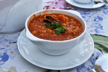 Greek Fish Soup Kakavia