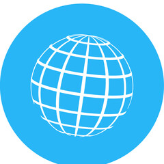 Single isolated icon with outline style icon on white background