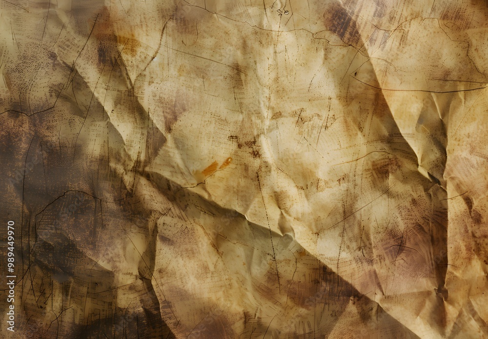 Canvas Prints Distressed Brown Grunge Paper Texture Background