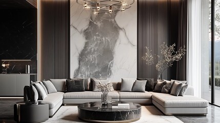 Luxury Interior Photography Featuring High-End Design Elements & Elegant Ambiance