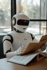 Chatbot conducting a pre-screening interview for a job opening