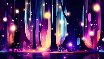 background with lights