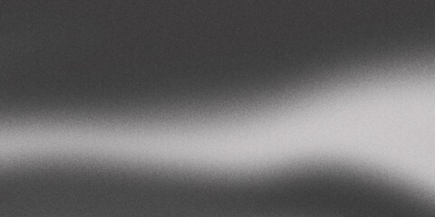 Obraz premium Dark grainy gradient background in shades of black and grey, featuring a blurred noise texture, ideal for headers, banners, or posters