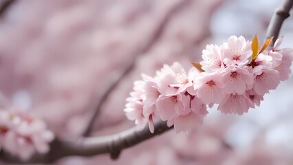 pink cherry blossoms