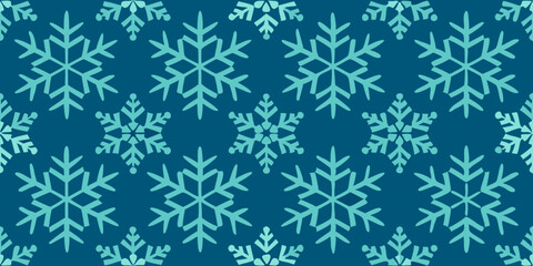 Snowflakes Seamless Pattern Texture