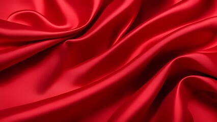 Obraz premium red satin background