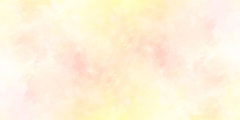 abstract colorful background with bokeh .Delicate sepia background with paint stains watercolor texture .subtle watercolor pink yellow blue gradient illustration.	