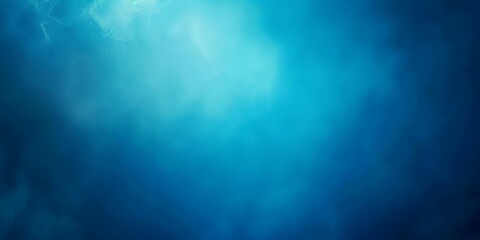 Abstract Blue Gradient Background with Blurred Edges