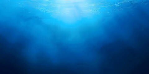 Abstract Blue Gradient Ocean Background
