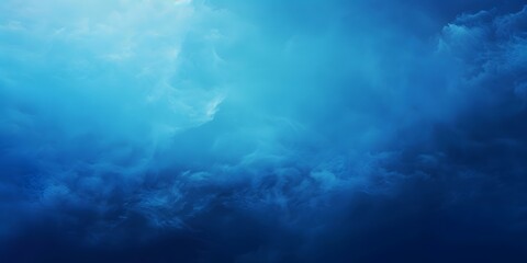 Abstract Blue Sky Background with Gradient