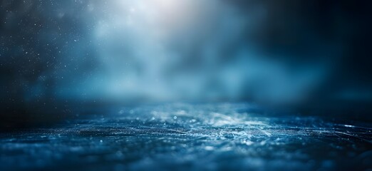 Abstract Blur Light Blue Background For Product Display