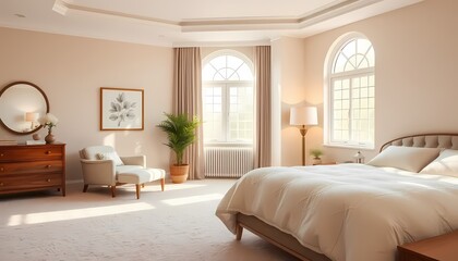 interior of a hotel room